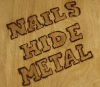 Nails Hide Metal